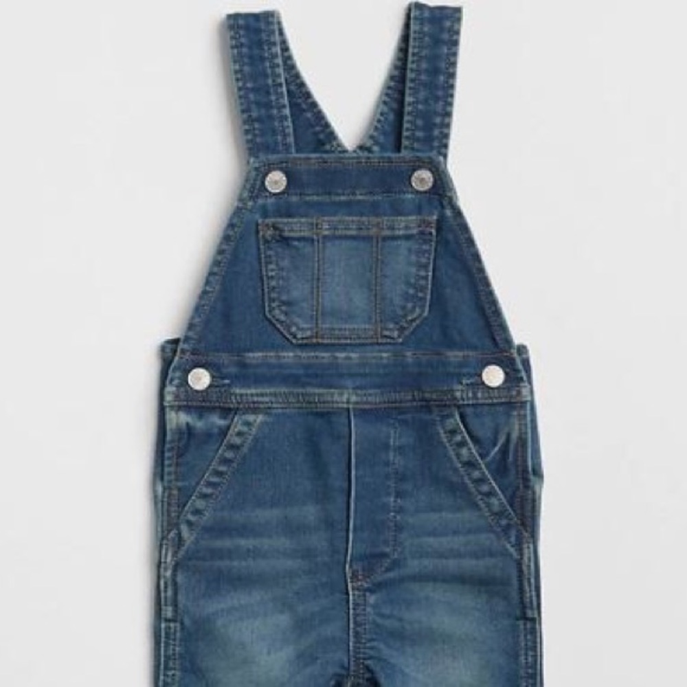 Gap Baby Jersey-Lined Overalls